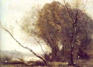 The Bent Tree by Jean-Baptiste-Camille Corot