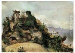 "la Rocca Di Cavour" 1911/12 by Guido Di Montezemolo