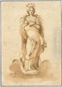 The Virgin Of The Immaculate Conception by Ventura Salimbeni
