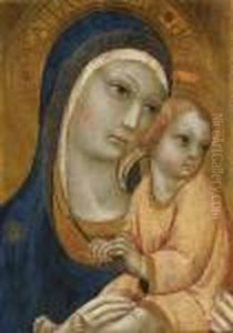 The Madonna And Child by Ansano Mancio Di Sano Di Pietro