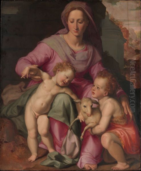 Madonna And Child With The Infant Saint John The Baptist - view 1