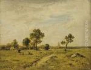 Paysage by Narcisse Virgilio Diaz De La Pena