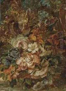 Jete De Fleurs by Narcisse Virgilio Diaz De La Pena