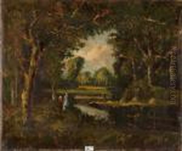 Paysage Anime Au Ruisseau - view 1