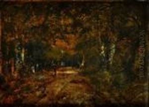 L'allee Du Bas Breau - Barbizon
