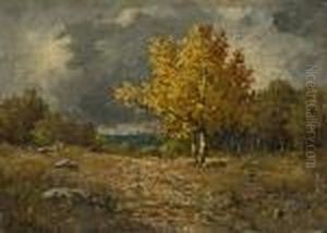 Paysage D'automne by Narcisse Virgilio Diaz De La Pena