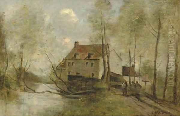 Planque, pres Douai-Le Moulin Brule - view 1
