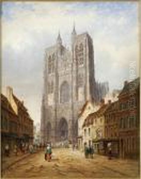 The Cathedral At Abbevill - view 1