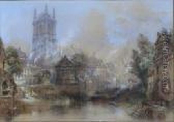 A View Of A Low Countries Cathedral - view 1