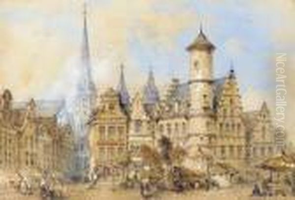 Place Vendredi, Ghent; And St Marguerite, Beauvais - view 1