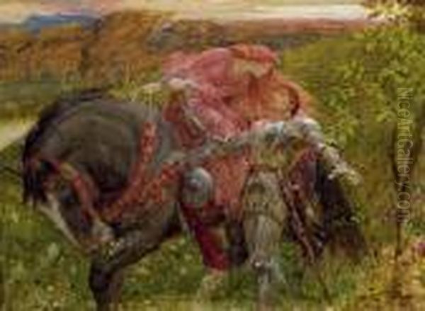 Study For 'la Belle Dame Sans Merci' - view 1