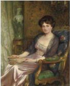 Portrait Of Mrs George Pinckard by Dicksie Frank