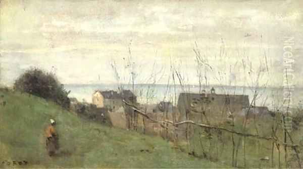 Le Treport, maison dominant la mer - view 1