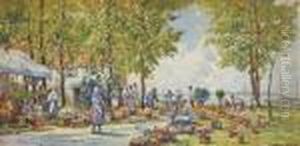 Dutch Flower Market by Arthur Vidal Diehl