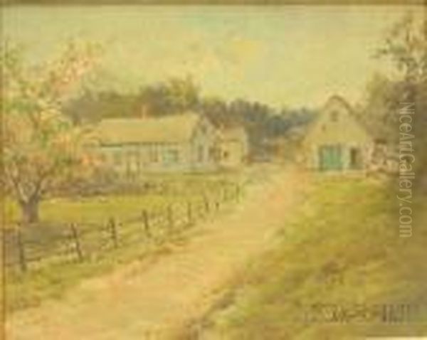 Landscape With Cottages, Probably Cape Cod. - view 1