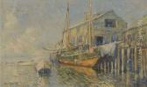 Province Town Pier by Arthur Vidal Diehl