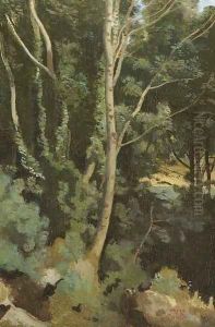 Paysage by Jean-Baptiste-Camille Corot