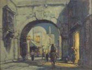 European Streetscene. by Arthur Vidal Diehl