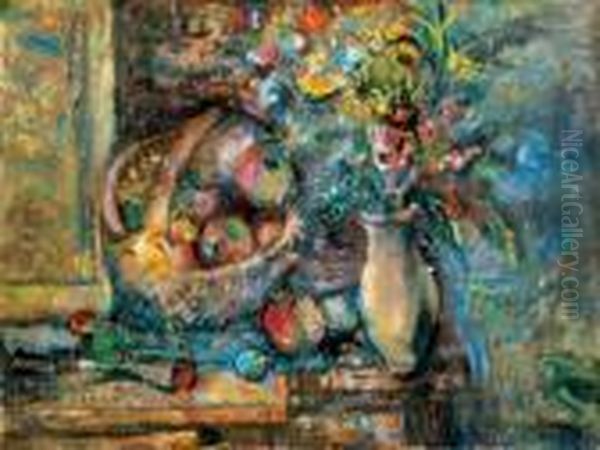 Still Life With A Fruit Basket - view 1