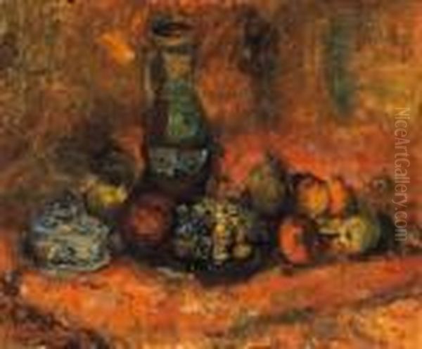Still-life Of Fruit With A Bonbonniere - view 1