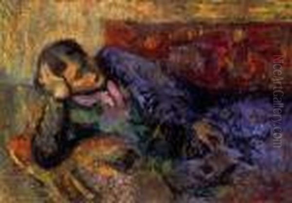 Resting Woman - view 1