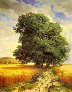 Landscape with Oak Trees 1859