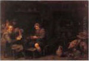 Deux Fumeurs by Abraham Diepraam
