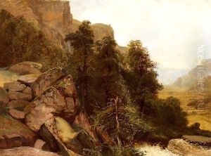 Landschaftsstudie (Landscape study) by Alexandre Calame