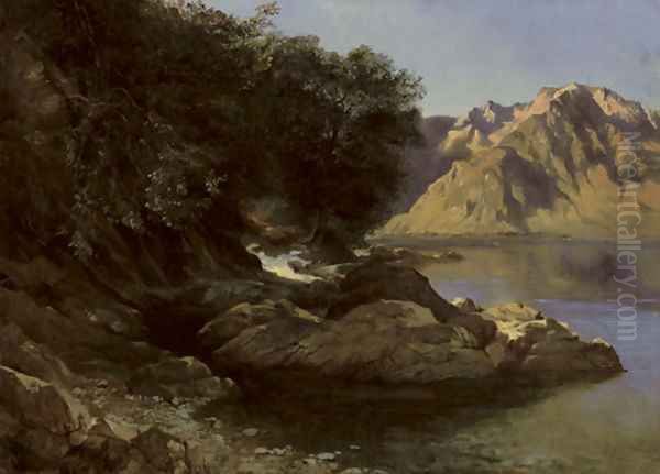 Bord de lac, 1855-61 - view 1