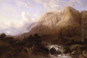 Mountainous Landscape with a Torrent