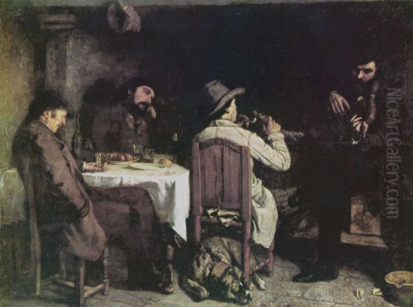 After Dinner at Ornans, 1848 - view 1