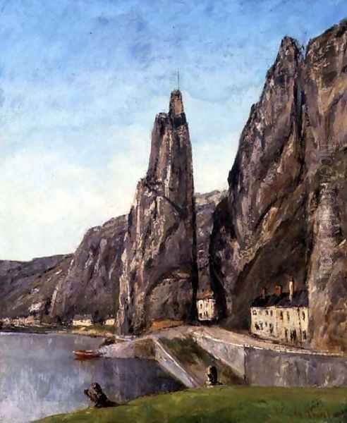 The Rock at Bayard, Dinant, Belgium, c.1856 - view 1