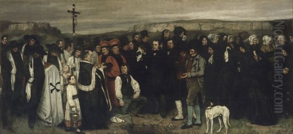 Burial at Ornans, 1849-50 - view 1