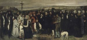 Burial at Ornans, 1849-50