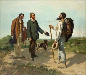 La Rencontre, or Bonjour Monsieur Courbet, 1854