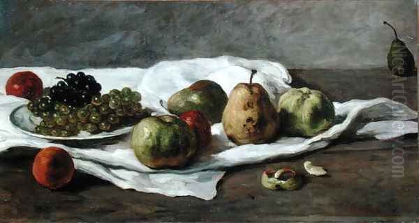 Apples, pears and grapes - view 1