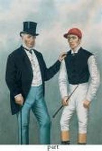 Lord Falmouth And Fred Archer by Richard Dighton