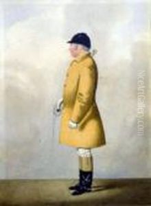 Jem Morgan, Huntsman, 'the Old Berkeley Hounds' 9.5 X 7in by Richard Dighton