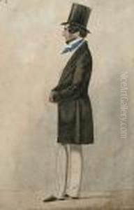 Portrait Of A Gentleman by Richard Dighton