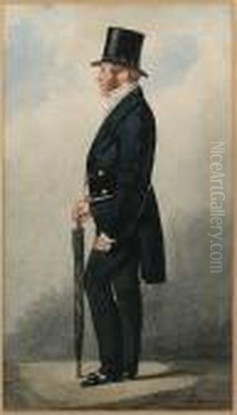 The Earl Of Redesdale; Mr 
Sampson Of The Times; The Earl Of Redesdale; Mr Patterson; The Earl Of 
Winchelsea; The Rev. Mr Kerr; Two Other Gentlemen, A Group Of Eight - view 1