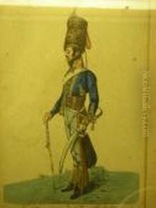 Portrait Of An Officer Ofthe 15th Or Kings Hussars, Taken From Life Portrait Of An Officer Ofthe 15th Or Kings Hussars, Taken From Life