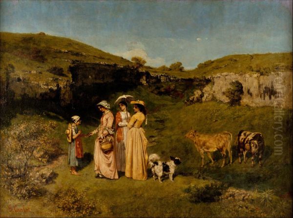 The Young Ladies of the Village - view 1