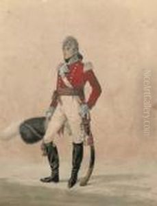 Portrait Of Capt John Elliot by Robert Dighton