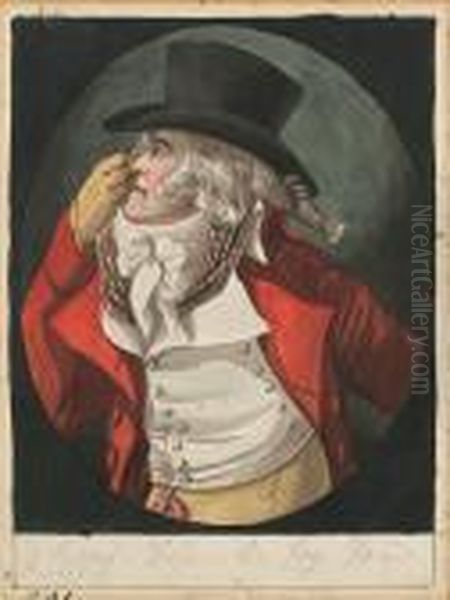A Puppy's Dress; A Choice Of 
Fruit; The Harmony Of Courtship; The Discord Of Matrimony, A Set Of Four - view 1
