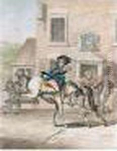 The Sailor Riding To Portsmouth by Robert Dighton