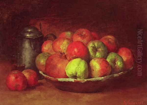 Still Life with Apples and a Pomegranate, 1871-72 - view 1