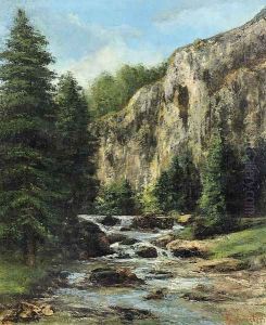 Study for 'Landscape with Waterfall'