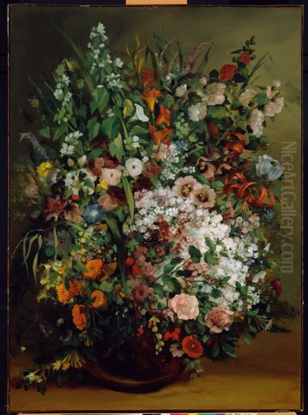 Bouquet of Flowers in a Vase - view 1