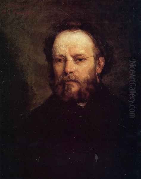 Portrait of Pierre Joseph Proudhon (1809-65) 1865 - view 1
