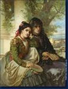 Deux Espagnoles by Adolph Alexander Dillens